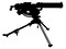 This is a Public Domain photo of a Machine Gun