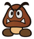 A Goomba in Paper Mario: The Origami King