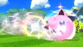 Jigglypuff's Rollout in Super Smash Bros. for Wii U.