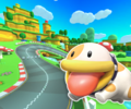 The course icon of the R variant with Poochy