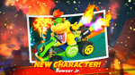 Bowser Jr unlocked in Mario Kart World