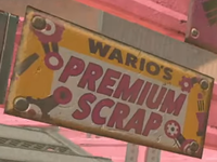Wario's Premium Scrap in Mario Kart World