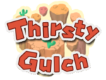 Logo for Thirsty Gulch in Mario Party 6