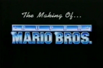 Title to The Making of... Super Mario Bros. documentary.
