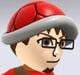 Red Shell Hat for a Mii Fighter