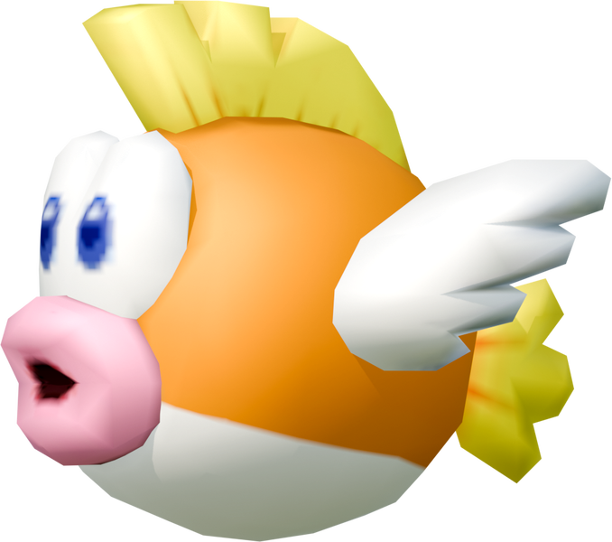 File:NSMBU Asset Model Eep Cheep.png