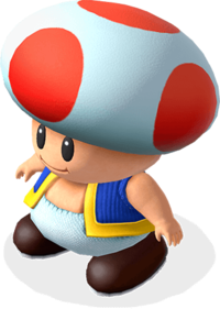 Artwork of Toad from the Nintendo Switch version of Super Mario RPG