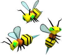 Model of a Bee from Super Mario Sunshine.