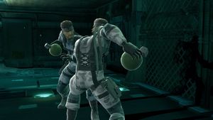 Snake remembers the good old days, when he had the job and the body for it. Submitted by: Raregold (talk)