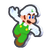 Fire Luigi Standee from Super Mario Bros. Wonder