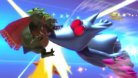 Banjo and Kazooie's Final Smash in Super Smash Bros. Ultimate.