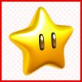 Picture of a Power Star, shown with answer 1 of question 1 in Captain Toad: Treasure Tracker Nintendo Switch Personality Quiz