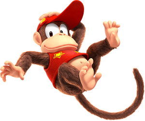2025 promotional 3D art of Diddy Kong