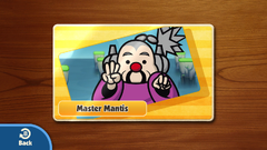 One of the Character Cards, as they appear on the TV.