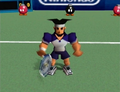 Screenshot of Harry in Mario Tennis (Nintendo 64)