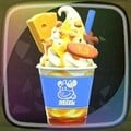 A Moo Moo Milk cup of yogurt in Mario Kart World