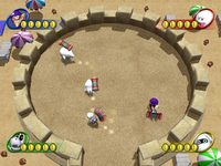 A beta minigame, from Mario Party 8.