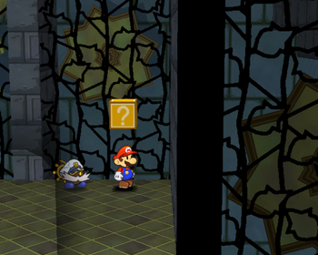 Tenth ? Block in Palace of Shadow of Paper Mario: The Thousand-Year Door.