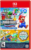 American boxart for Super Mario Bros. Wonder – Nintendo Switch 2 Edition + Meetup in Bellabel Park
