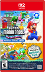 American box art for Super Mario Bros. Wonder – Nintendo Switch 2 Edition + Meetup in Bellabel Park