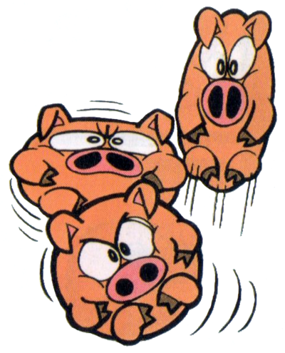 Carte Three Little Pigheads