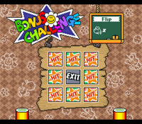 Flip Cards in Super Mario World 2: Yoshi's Island.