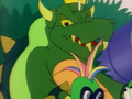 King Koopa's miscolored crown