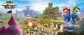 Webpage banner of Super Nintendo World