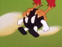 An error in "The Pied Koopa": A Bob-omb's eyes are miscolored.