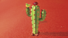 A Cactus in Super Mario Odyssey