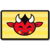 The icon for the Red Card prize from Game & Wario.