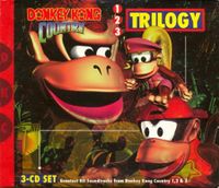 Donkey Kong Country Trilogy CD cover