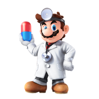 Dr Mario SSB4 Artwork (shadowless).png