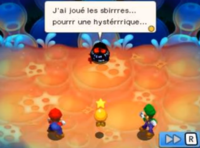 Proof of the french exclusive dialogue that Fawful gets in BiS.