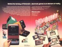 1983 US print ad for Game & Watch