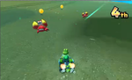 Koopa Troopa driving underwater