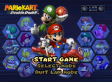 The title screen for LAN Mode