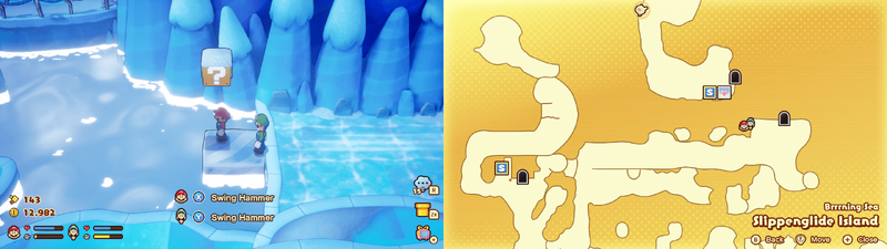 20th block in Slippenglide Island from Mario & Luigi: Brothership