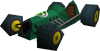 The model of the Cucumber from Mario Kart DS