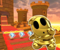 The course icon of the T variant with Shy Guy (Gold)