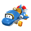 The Dolphin Drifter from Mario Kart Tour