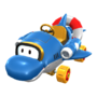 The Dolphin Drifter from Mario Kart Tour