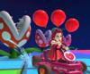 Thumbnail of the King Boo Cup challenge from the 2020 Los Angeles Tour; a Steer Clear of Obstacles challenge set on RMX Rainbow Road 1 (reused as the Baby Daisy Cup's bonus challenge in the Summer Tour)