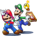 Mario, Luigi, and Starlow