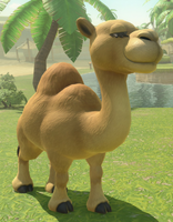 A Camel from Mario Kart World