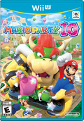 North American cover art of Mario Party 10.