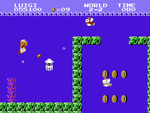 The image for ""Hurry Up!" Underwater BGM" from Super Mario Bros. on Nintendo Music