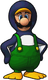 Sprite of Penguin Luigi, from Puzzle & Dragons: Super Mario Bros. Edition.