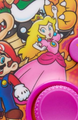 Princess Peach jumping (shaded)