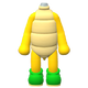The "Koopa Troopa Suit" Mii costume